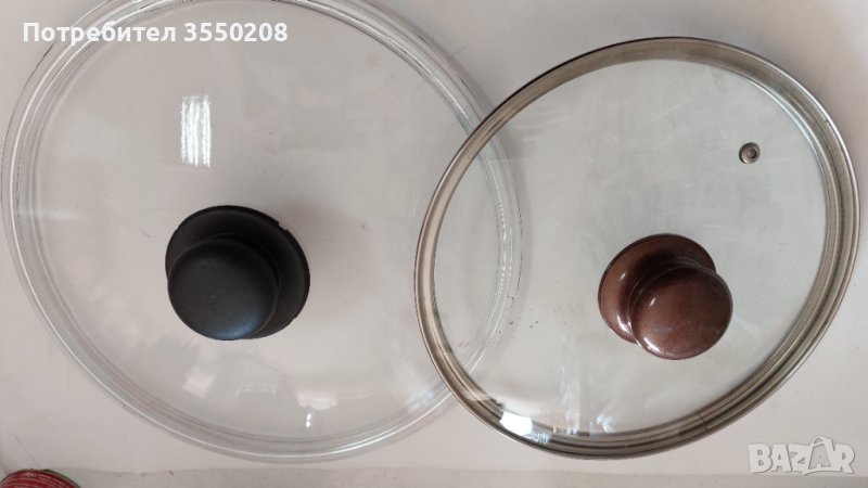 Единични капаци стъклени и капак мрежа против пръскане, снимка 1