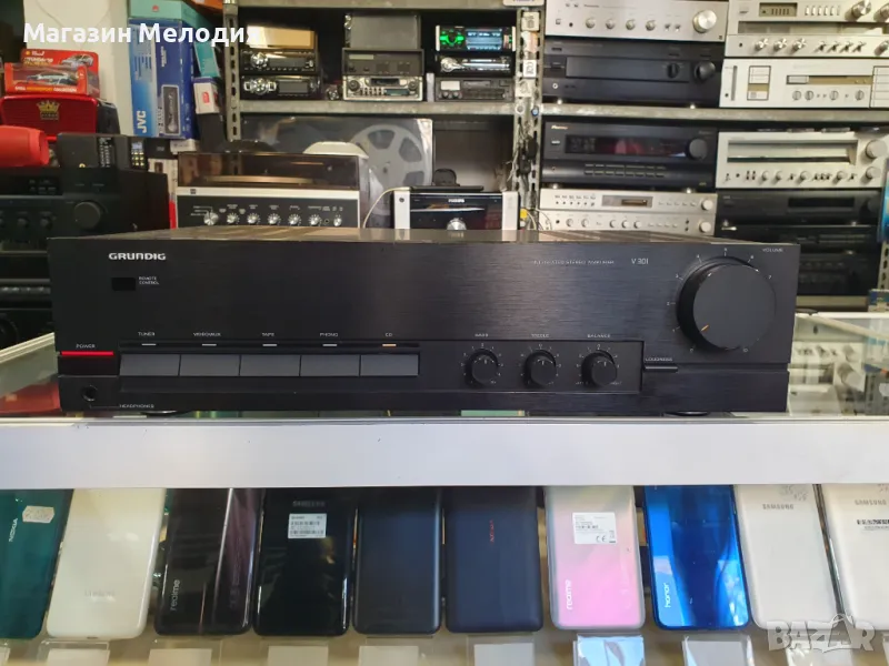 Усилвател Grundig V 301  В отлично техническо и визуално състояние., снимка 1