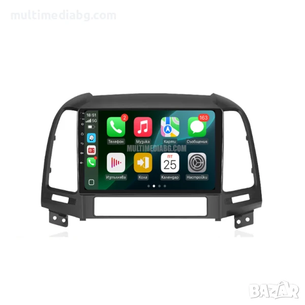 Hyundai Santa Fe 2006-2012 Мултимедия Навигация Android, снимка 1