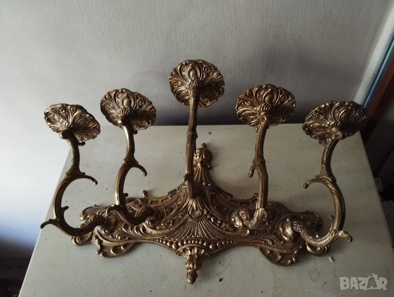 бароков свещник,аплик за стена, снимка 1