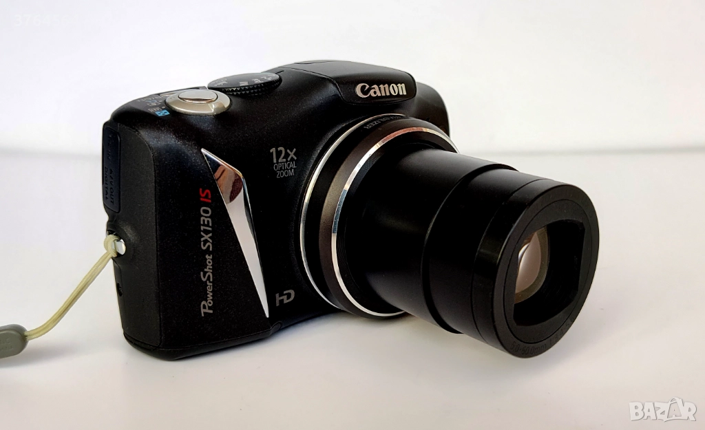 Фотоапарат Canon Power Shot SX130 IS с обектив 28-336 мм (екв. 35 мм) и стабилизация, снимка 1