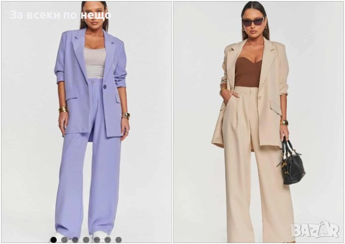 Дамски Костюм Сако И Панталон - 2 Налични Цвята Код I_33, снимка 1