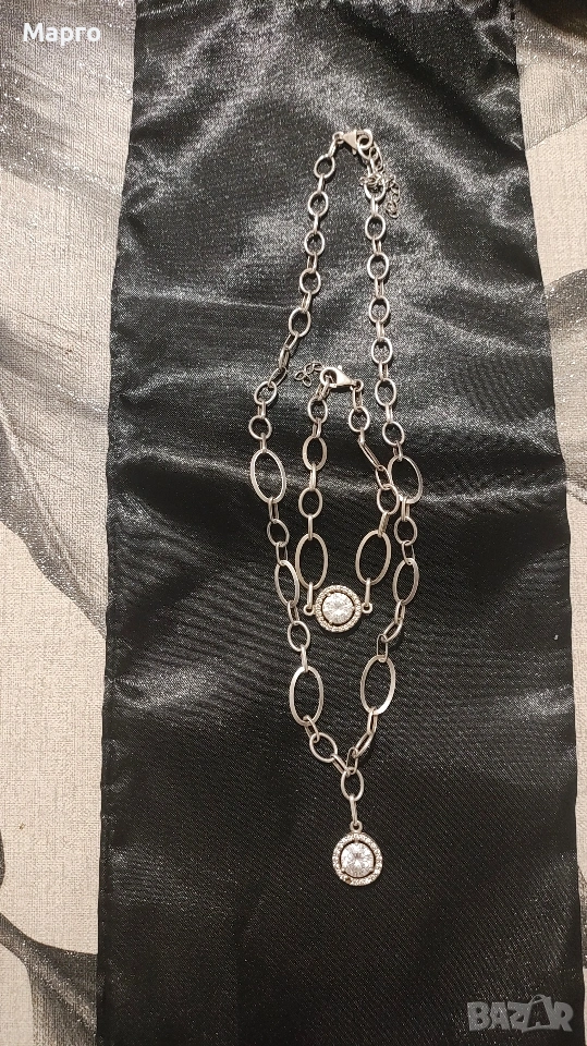Дамски сребърен комплект , снимка 1