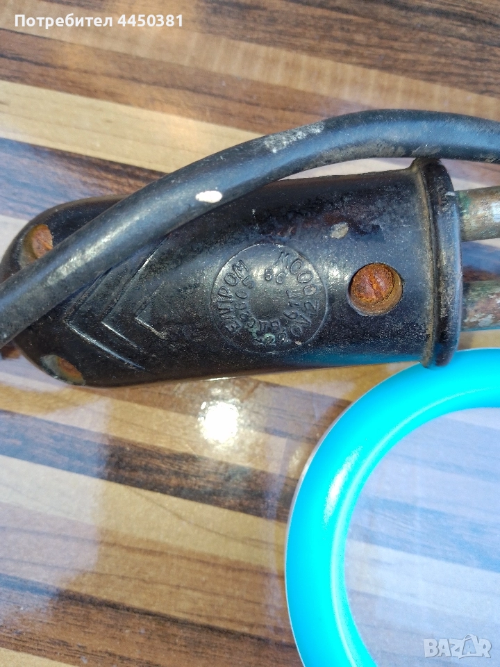 ⚡ КОЛЕКЦИОНЕРСКИ ЕЛЕКТРИЧЕСКИ НАГРЕВАТЕЛ – 1961 г. ⚡, снимка 1