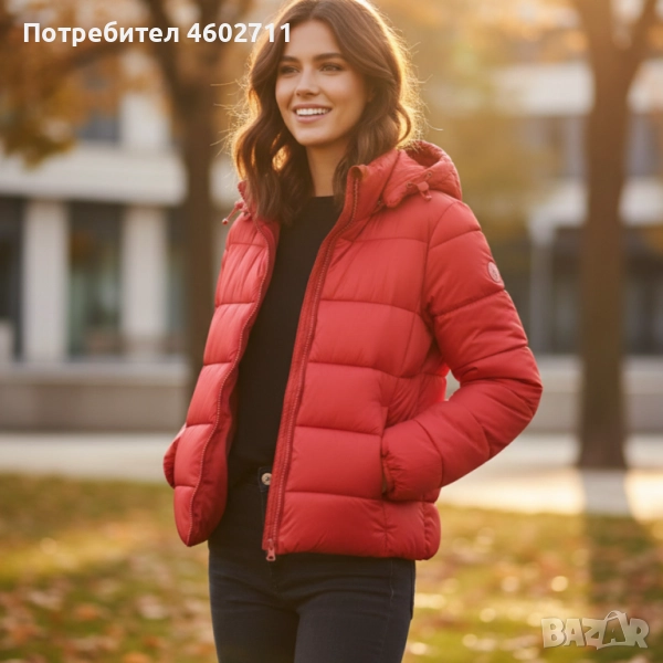 топло капитонирано яке за дами и господа, снимка 1