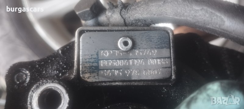 Турбина Peugeot 206 1.4HDI 5435 970 0007 - 240лв, снимка 1