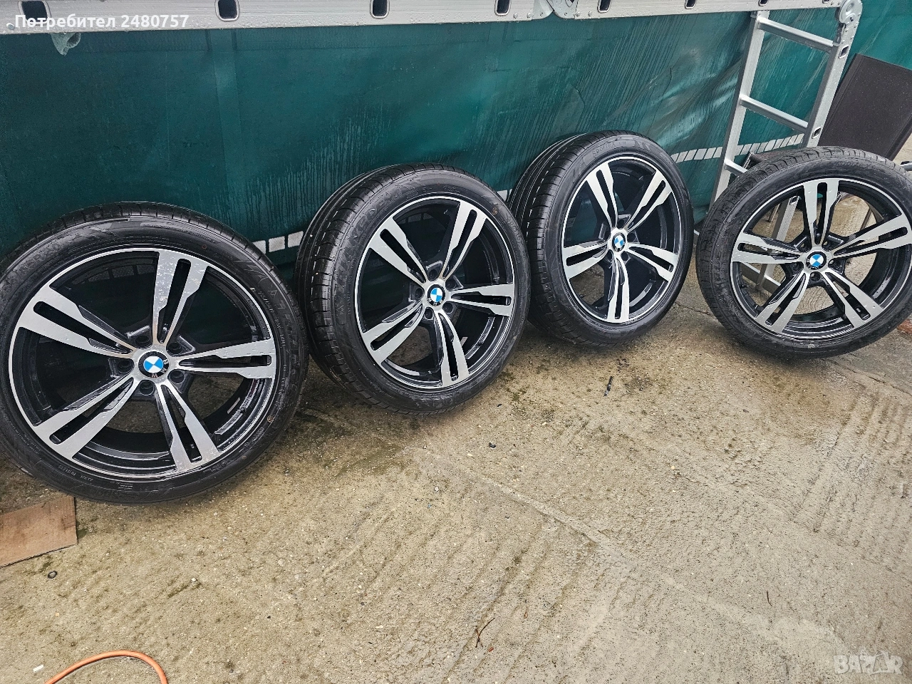 Алуминиеви джанти BMW- 20 цола с гуми 7мм. , снимка 1