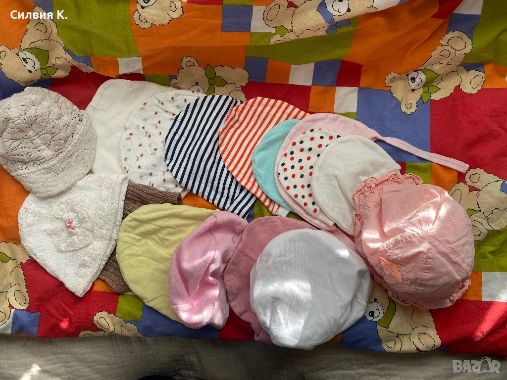 Шапки за момиче бебе , снимка 1