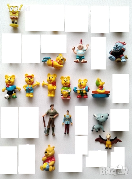 Играчки от шоколадови яйца Балабан / Balaban, Maraja, Zaini и др., снимка 1