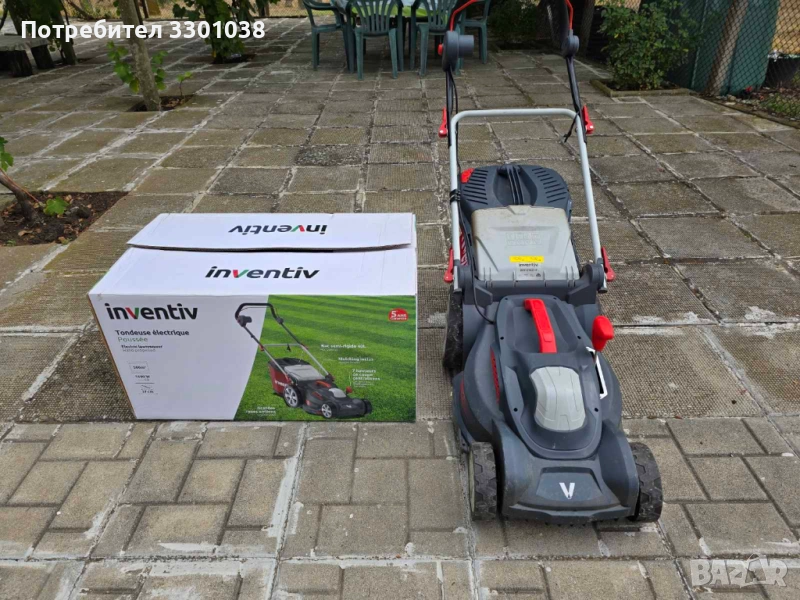 Продавам електрическа косачка Инвентив Inventiv INV E1637 P, снимка 1