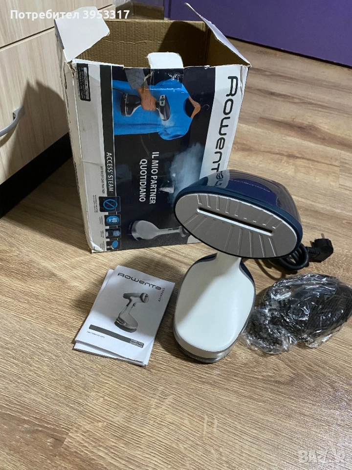 Уред за гладене с пара Rowenta, снимка 1