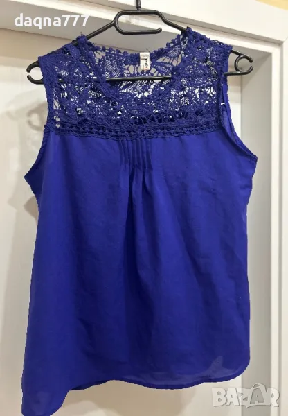 Блуза/ потник кралско синьо, снимка 1
