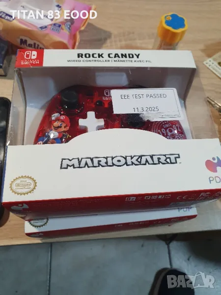 Контролер, ROCK CANDY, поликарбонат, за Nintendo Switch, снимка 1