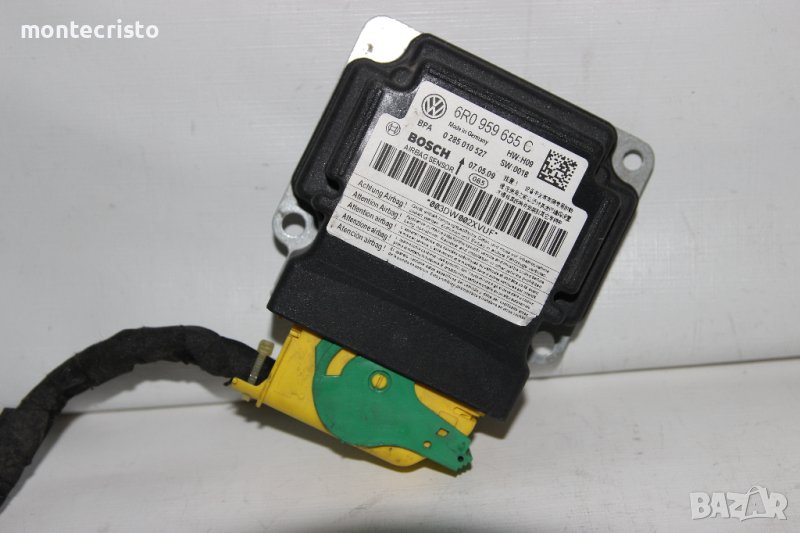Централа airbag Seat Ibiza IV (2008-2012г.) 6R0959655C / 6R0 959 655 C / 0285010527 / 0 285 010 527, снимка 1
