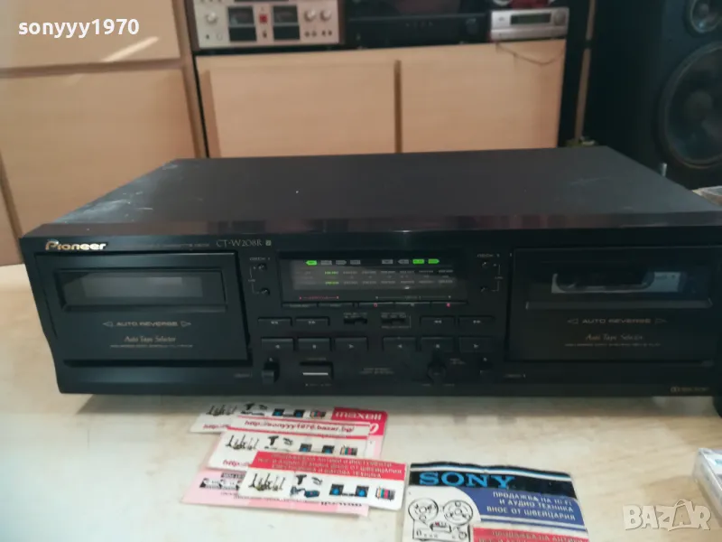 PIONEER-ДВОЕН РЕВЕРСЕН ДЕК-ВНОС SWISS 2710241515LNWCR, снимка 1