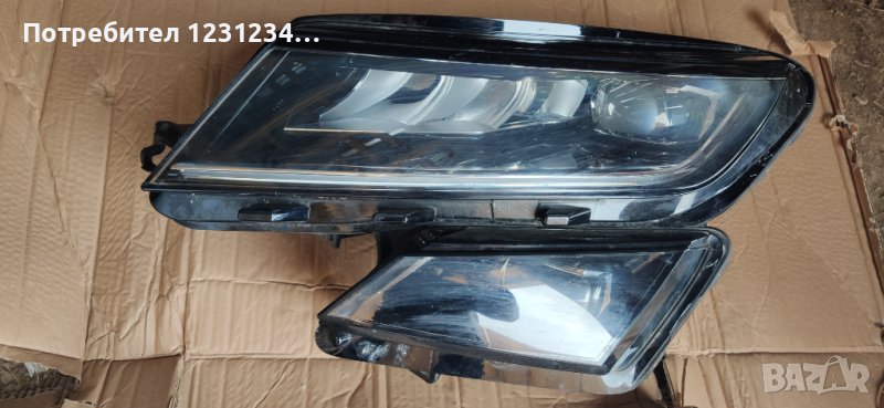 Ляв фар за Шкода Кодиак , снимка 1