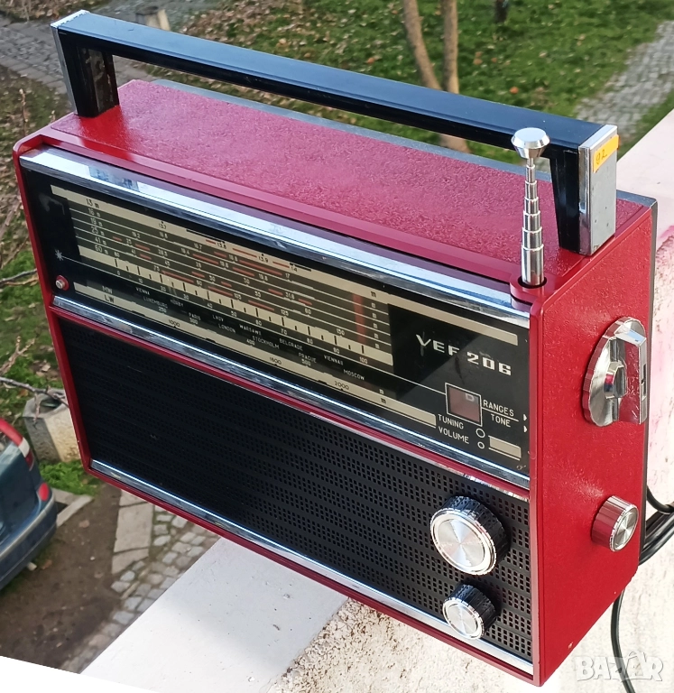 92 🎶 VEF-206 – Ретро радио със съвременно звучене 🎶, снимка 1