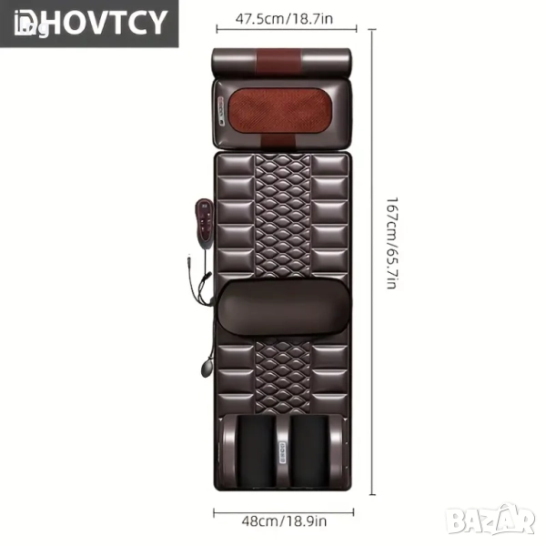 Продавам, масажна постелка за цяло тяло, идеална за релакс и облекчаване на болките в гърба., снимка 1