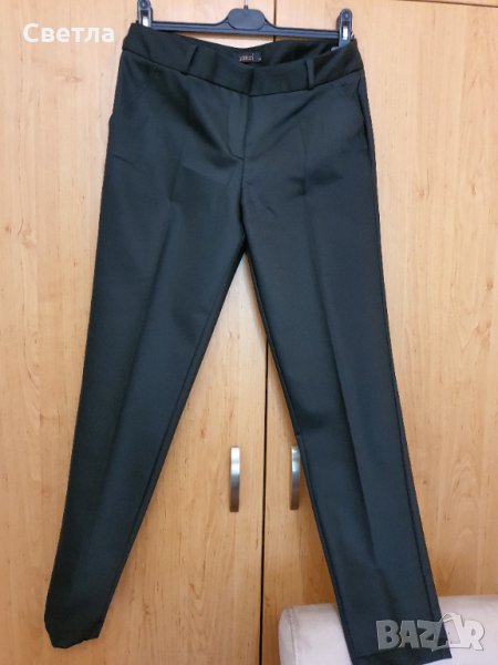 Дамски панталон, черен, снимка 1