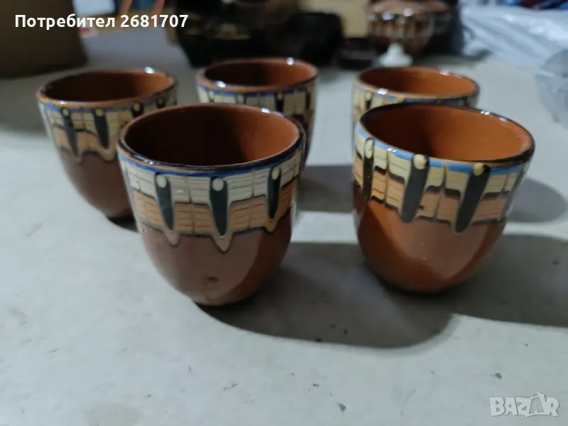 керамични чаши , снимка 1