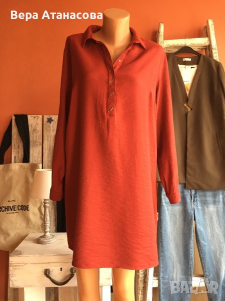 🔥💄Красива рокля-туника в свободна кройка🥾2 хл🤎16 лв., снимка 1