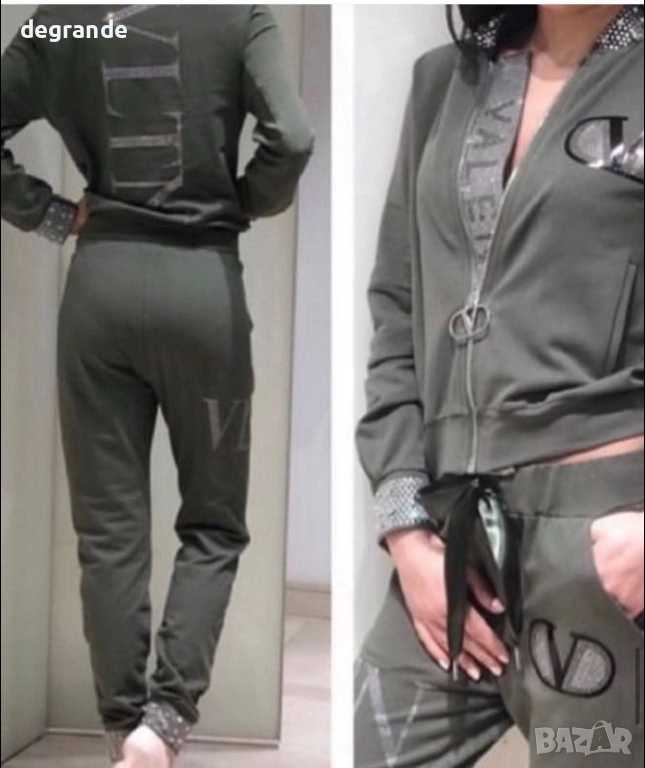 Дамски спортен сет 2 части Valentino, снимка 1