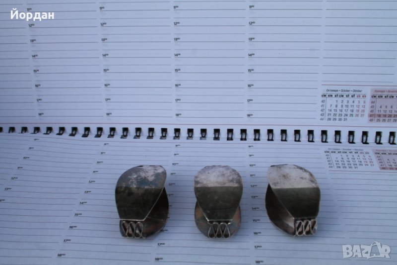 3 броя сребърни сълфетници , снимка 1