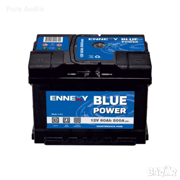 Акумулатор ENNEXY Blue Power 12V/60A, снимка 1