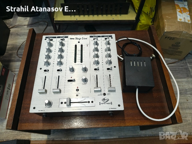 IMG Stage Line MPX-460 4-канален DJ миксер, снимка 9 - Друга електроника - 51707746