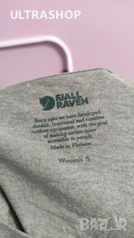 ДАМСКА Fjallraven size S тениска, снимка 2 - Тениски - 56202271