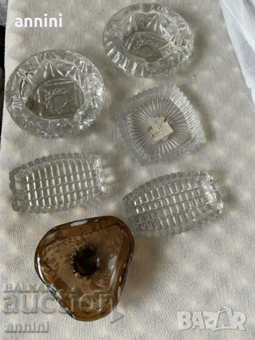 продавам различни  пепелници  от  кристал  вносни, снимка 6 - Други стоки за дома - 37759443