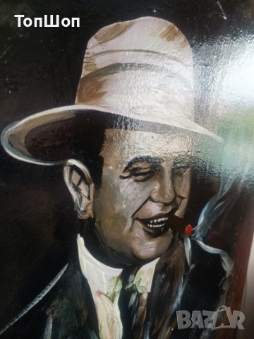 Картина Al Capone, снимка 2 - Картини - 41043734