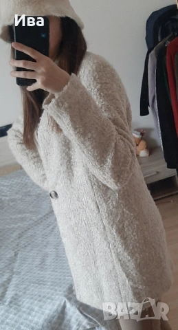 Преходно палто с вълна, снимка 4 - Палта, манта - 53090686