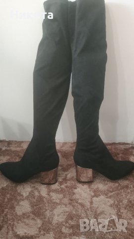Нови чизми 39 номер, снимка 2 - Дамски ботуши - 34770983