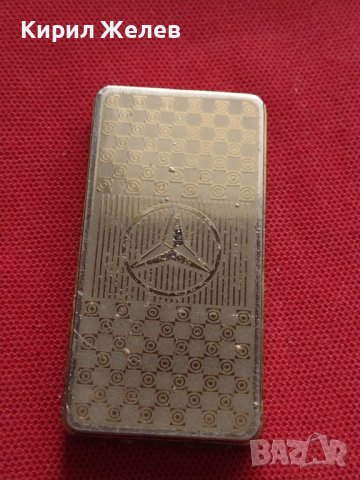 ДИЗАЙНЕРСКА ЗАПАЛКА МЕТАЛНА ЗЛАТИСТА MERCEDES С USB PORT МНОГО КРАСИВА СТИЛЕН ДИЗАЙН 34051, снимка 2 - Запалки - 39051340