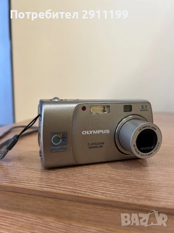 Фотоапарат Olympus 5,1 Mp с подаръци