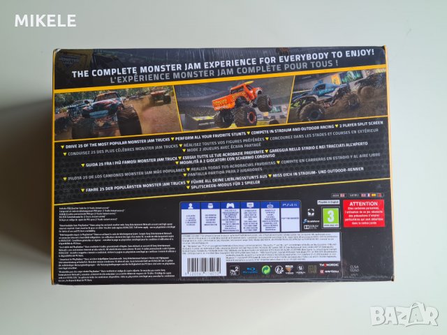 Monster Jam Steel Titans PS4 / PS5 Collector's edition, снимка 3 - Игри за PlayStation - 34658100