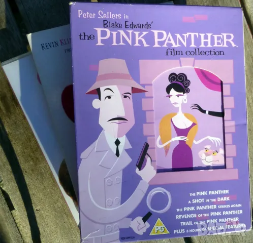 5 Pink Panther DVDs, снимка 1 - DVD филми - 49378795