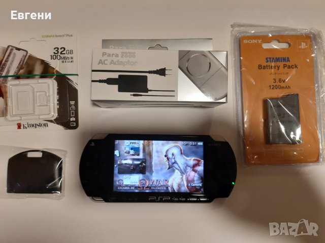 Хакната ПСП PSP Конзола PSP 32 гб мемори карта и 100 игри, снимка 2 - PlayStation конзоли - 39256513