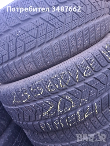 235 60 18 PIRELLI SCORPION 4броя зимни дот 2020г , снимка 3 - Гуми и джанти - 53164978