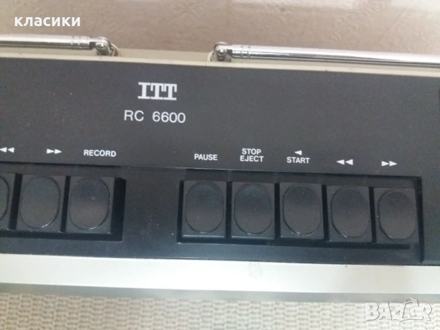 Радиокасетофон ITT RC-6600., снимка 6 - Радиокасетофони, транзистори - 53591279