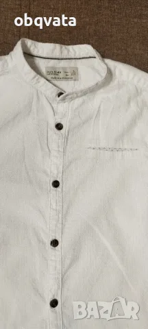Детска  бяла риза Zara, снимка 4 - Детски ризи - 56046892