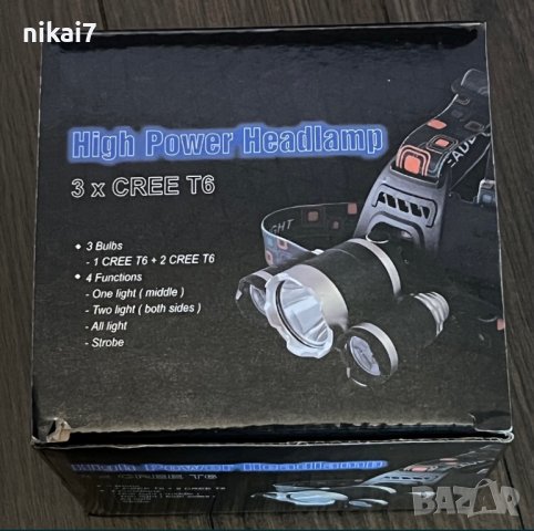 челник за глава водоустойчив мощен фенер въртящ се фокус и мащабиране, снимка 10 - Декове - 42056292