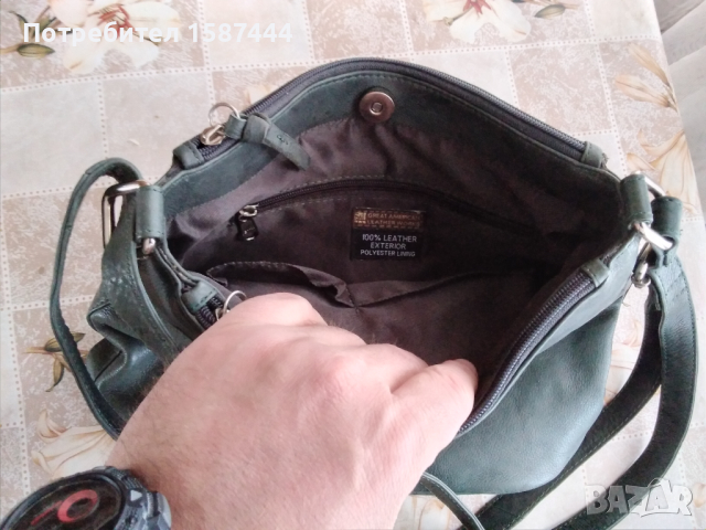 Продавам нова дамска чанта от естествена кожа, снимка 9 - Чанти - 44532029