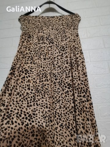 ДЪЛГА ЛЯТНА РОКЛЯ ЕФЕКТЕН ДЕСЕН XL-2XL, снимка 5 - Рокли - 41631608