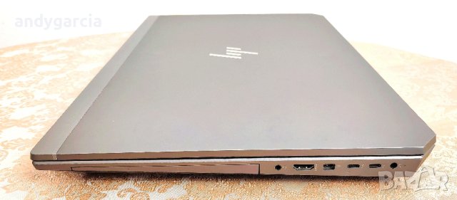 HP ZBook 17 G6/Core i7-9750H/NVidia RTX 3000 6GB/32GB RAM/512GB SSD NVME/17.3 FHD IPS, снимка 3 - Лаптопи за работа - 44323427