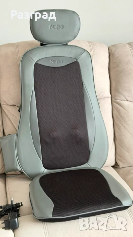 Масажор за гръб шиацу Naipo MGBK-2606H  12V и 220V, снимка 2 - Масажори - 45280516