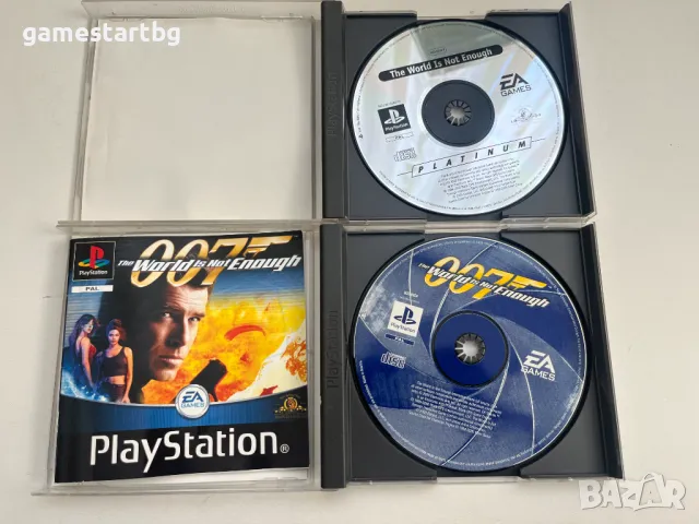 007: The World is Not Enough за PS1, снимка 3 - Игри за PlayStation - 49347949