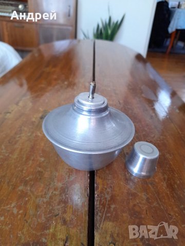 Стара лабораторна спиртна лампа,спиртник #4, снимка 4 - Антикварни и старинни предмети - 41679492