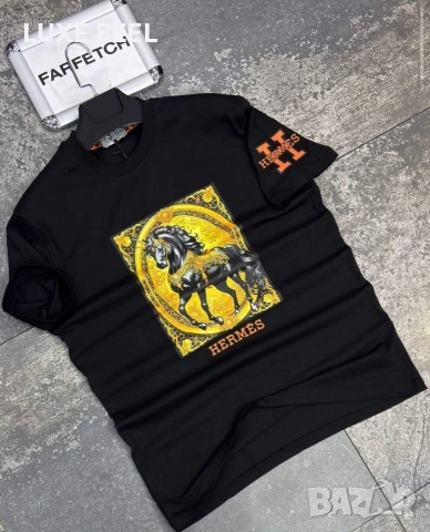 HUGO🔹HERMES 🔹 TOMMY HILFIGER 🔹 Мъжки Тениски , снимка 5 - Тениски - 53729400